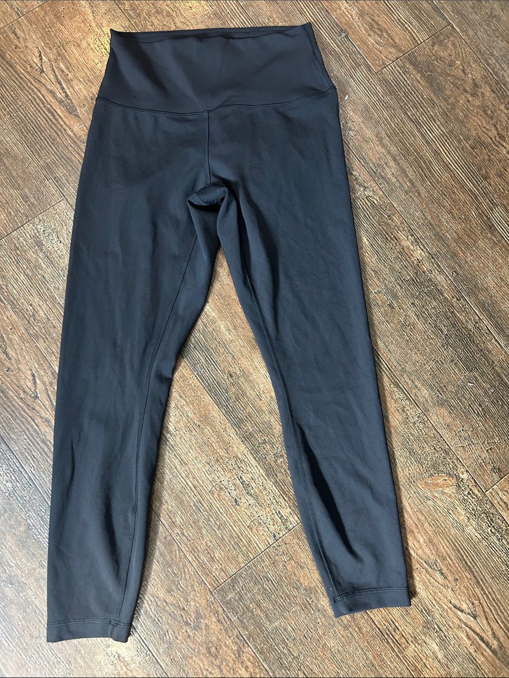 lululemon athletica Black High-Rise Wunder trains 25 in EUC